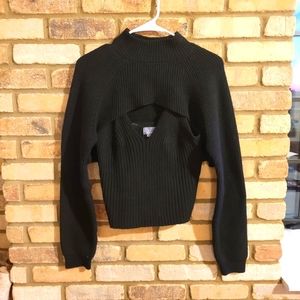 Lovely Cropped Sweater Set